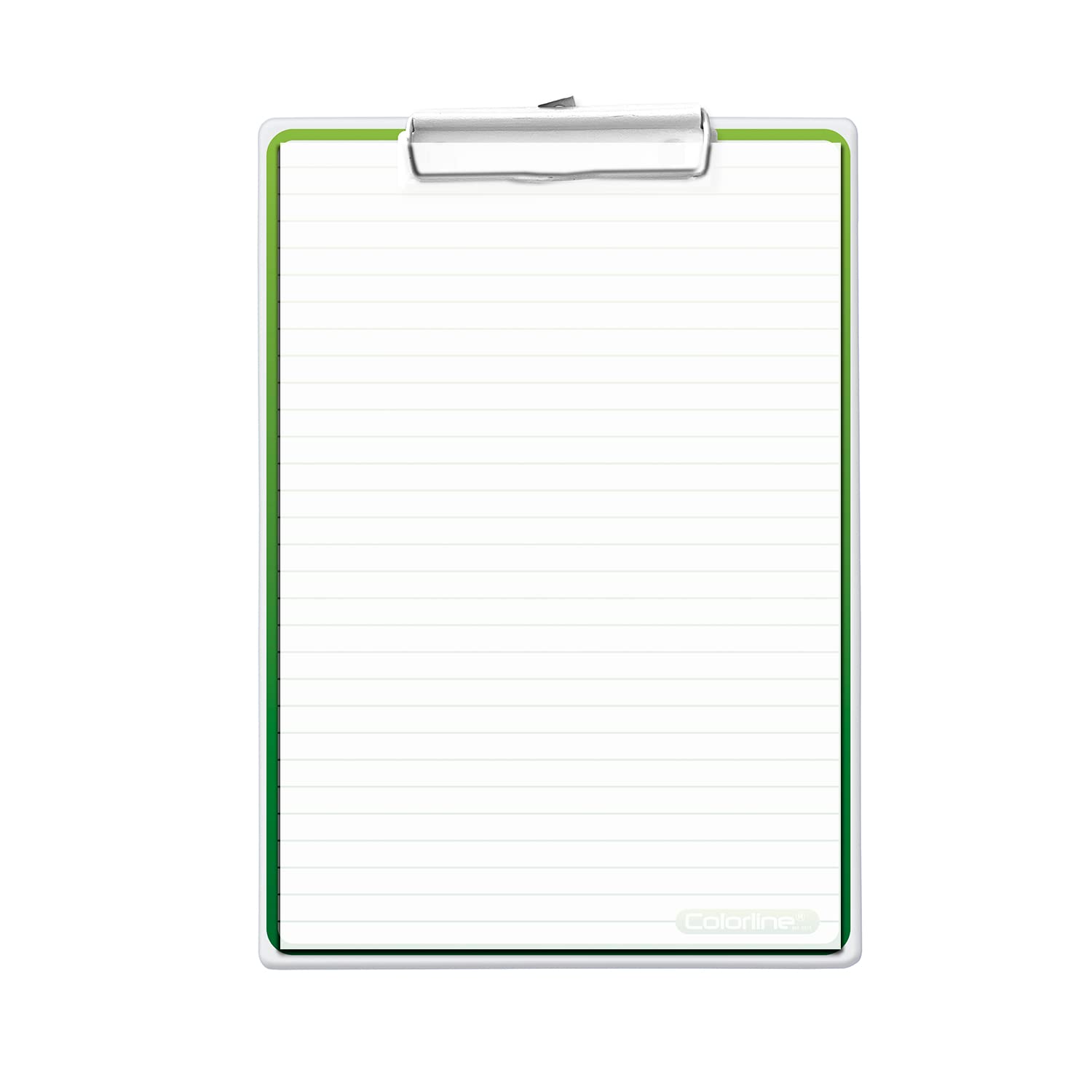 Soporte con Pinza + Falsilla de Escritura Colorline - Ref. 9211VE - (Verde)