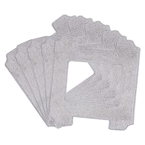Image of Mop Pad Mop Cloth Rag Compatible with Ecovacs WINBOT W1 /W1 Pro Window Cleaning Robot Replacement Accessories(2PCS)