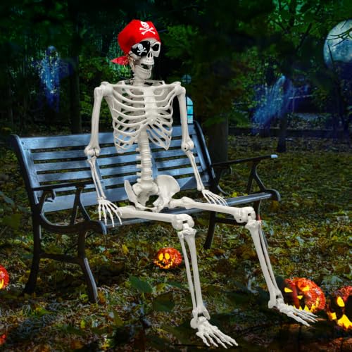 5.5 FT Skeleton Halloween Decor - image 1