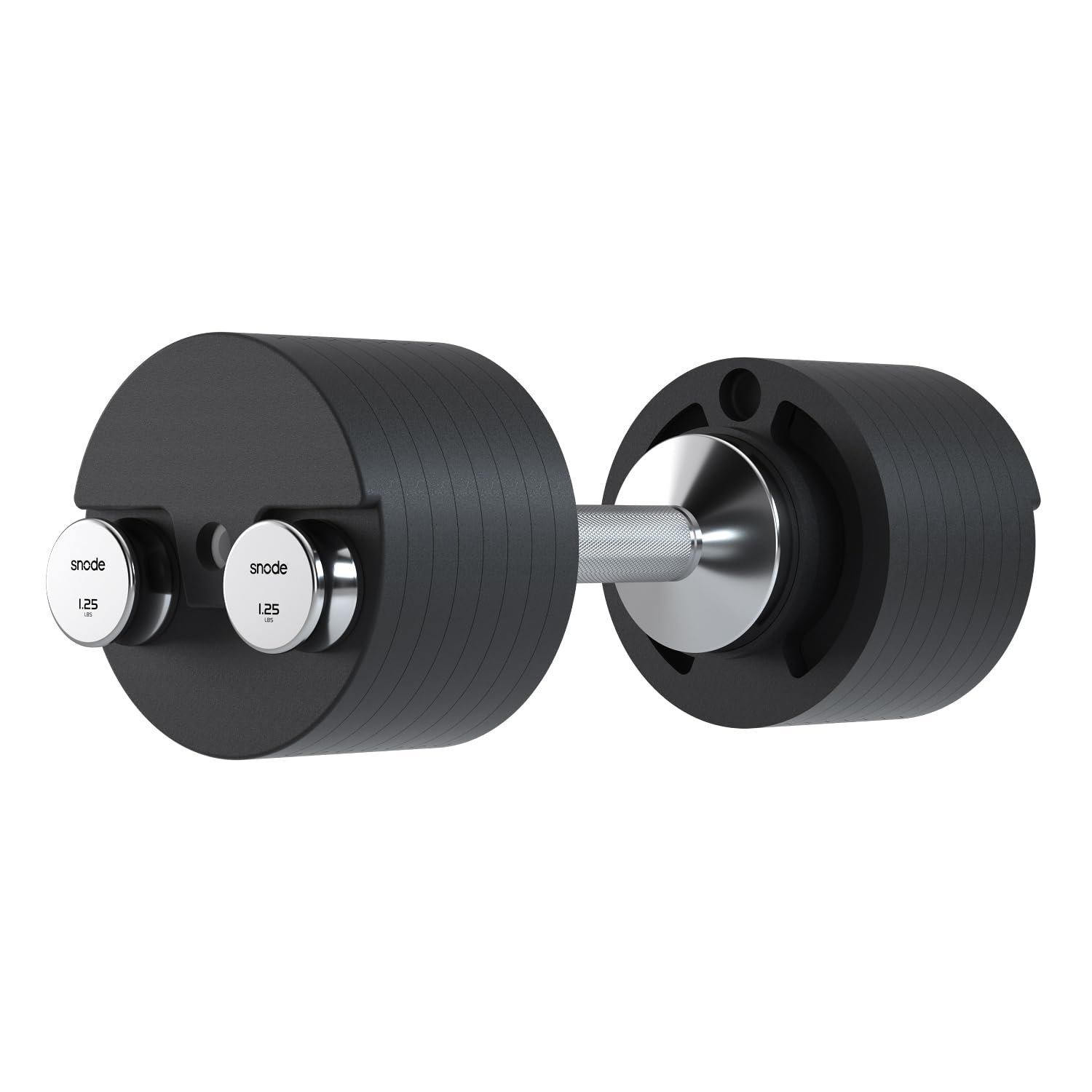 AD80 Drop-proof Cast Iron Adjustable Dumbbells 80LBs | Knurled Chrome Handle,Fast Adjust,Compact Design,Durable Cast Iron Plates and Cradle,Heavy Weights Dumbbells Set for Home Gym
