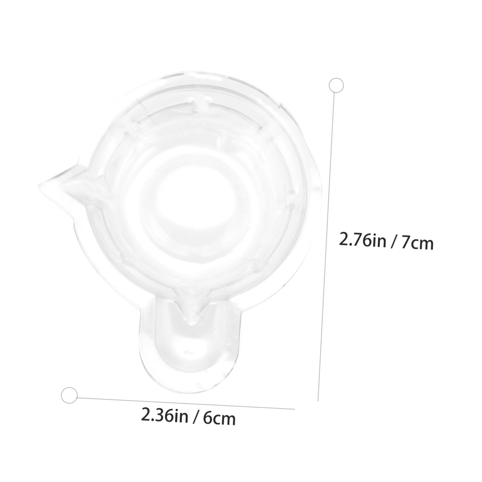 Gogogmee 1000pcs Disposable Cup Clear Cups Liquid Tub Test Cups Pee Cup Testing Cups Container Measuring Cup Fecal Cup Plastic