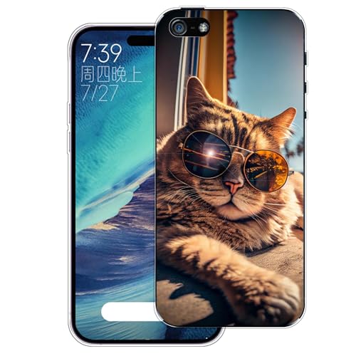 Compatibilità:Custodia compatibile con iPhone 5/5S/SE(2016); Tutti i pulsanti e le porte hanno ritagli precisi