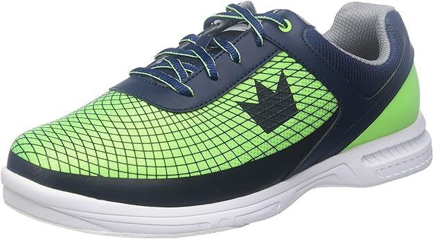 EMAX Brunswick Frenzy - Zapatos de bolos para hombre con suela deslizante