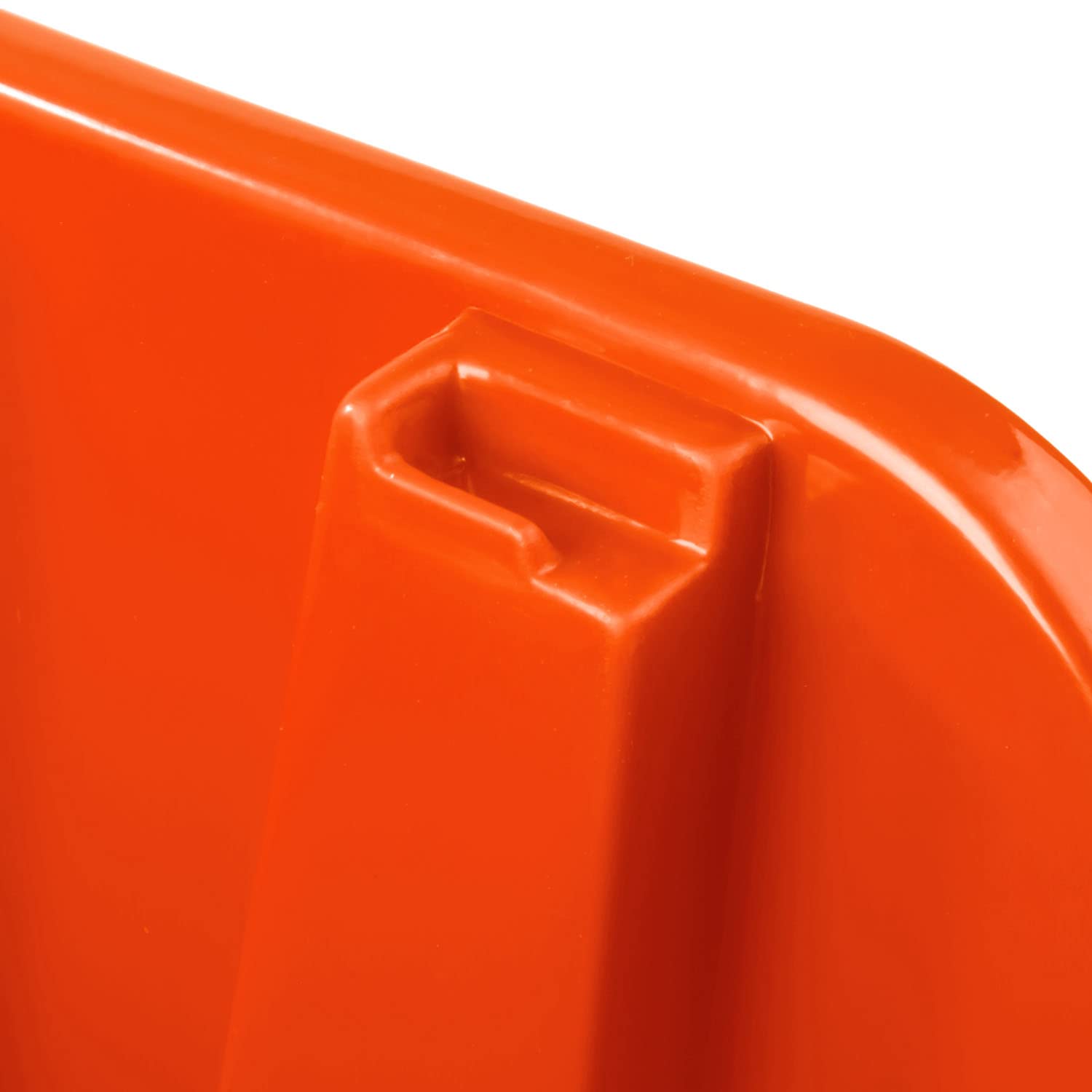 50x Stapelbox 230 x 120 x 160 mm – Stapelboxen Set - Sichtbox Sichtlagerboxen Lagerbox, Orange