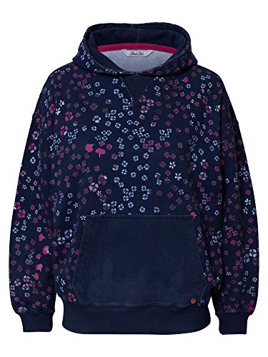 Petrol Sudadera Floral Marina Small Azul