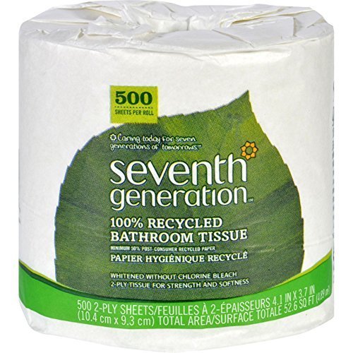 Seventh Generation 2-Ply Single Bath Tissue 500-count (Pack of 48) ( Value Bulk Multi-pack)120