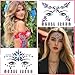 Face Gems Body Face Stickers 6 Sets Face Crystals Rave Accessories for Festival Holiday Costumes & Makeup