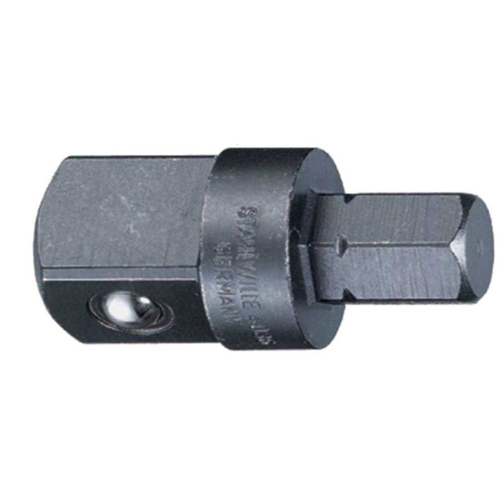 Stahlwille 33210001 4036 Adaptor for Impact Screwdriver No 4030 with Outside Hexagon, 38 mm Length