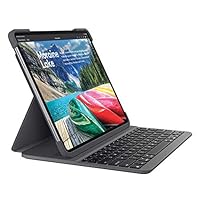 Logitech Slim Folio Pro Cover iPad con Tastiera Bluetooth Wireless, iPad Pro, Modelli 1a Gen: A2228,...