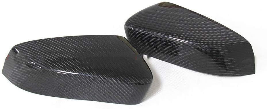 Mirror Cover For Ford Mustang GT Coupe Only 2008-2013 Side Caps Add on Carbon Fiber