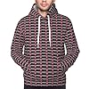 ERCgad Spa Stone And Rose Flowers Print Men Hooded Casual Wear Daily Home Office Outdoor Travel Occasions Hoodie Pullover Black #5