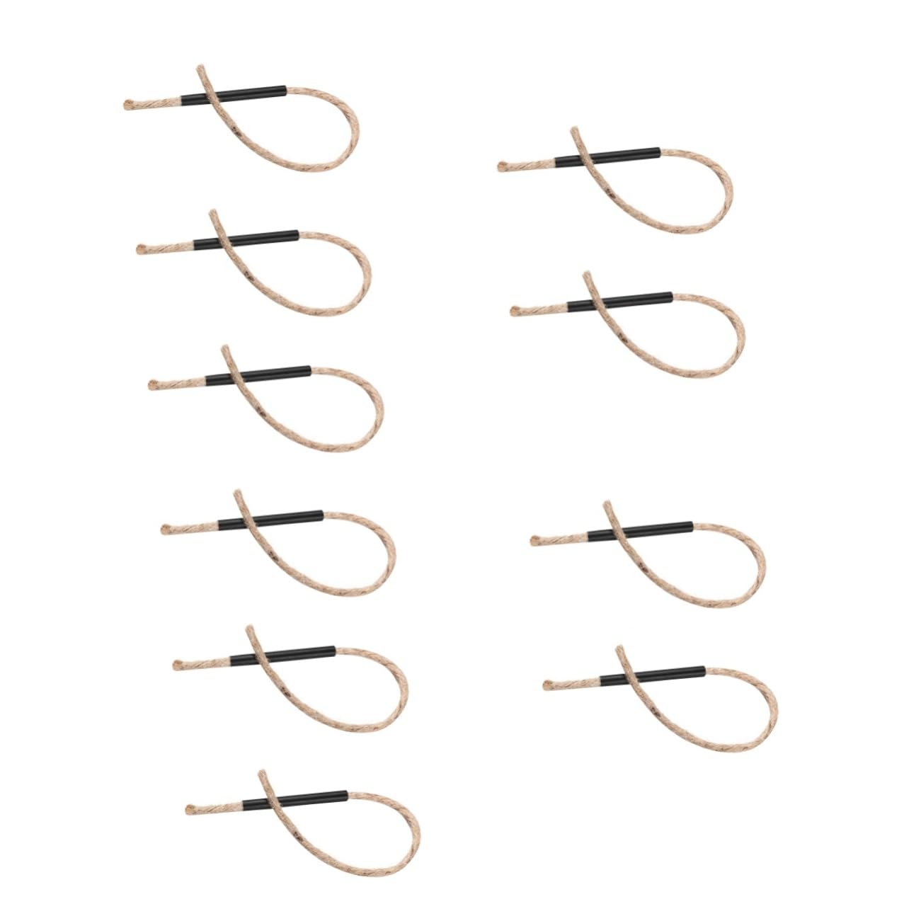 HANABASS 5sets Camping Accessories for Inside Lightweight Fire Starter Rope 2pcs*5