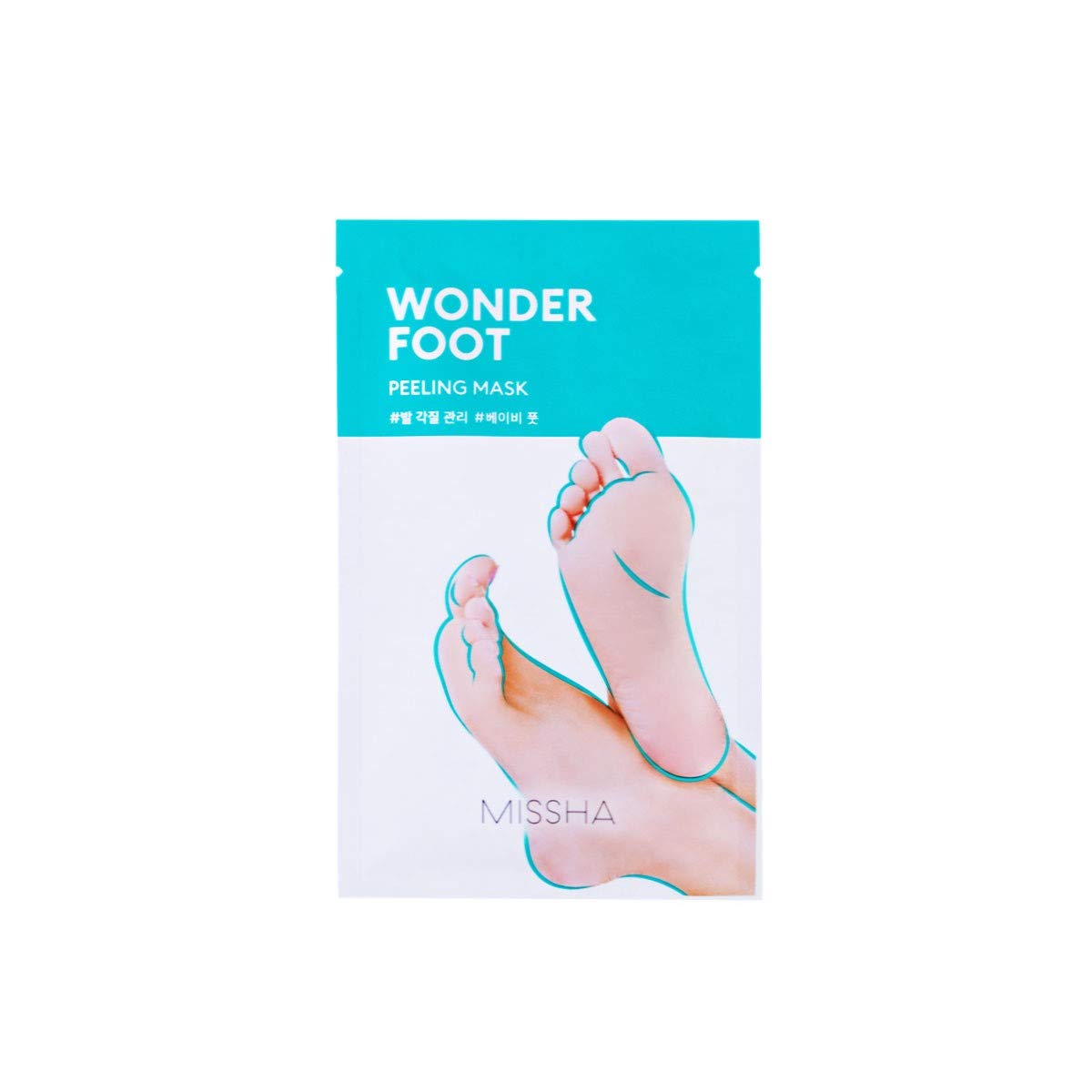 Missha Wonder Foot Fußmaske zur Entfernung von Hornhaut für weiche