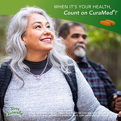 Terry Naturally Curamed 750 Mg - 30 Softgels - Superior Absorption Bcm-95 Curcumin Supplement With Turmeric , Promotes Healthy Inflammation Response - Non-Gmo , Gluten-Free , Halal - 30 Servings #TOP5