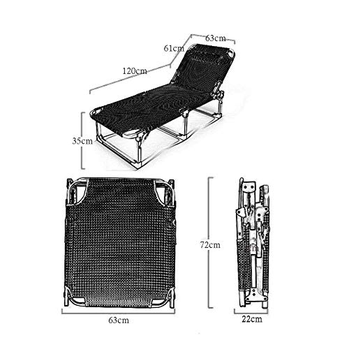 Jardin extérieur canapé-lit robuste et modulable pour l'été