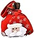 RAN Weihnachtscandy-Geschenk-Taschen, Weihnachtsbaumdekorationen, Handwerk Nähen Handtaschen, Home Dekorationen Dreidimensionale Puppe Candy Bag Weihnachten Tasche (Color : B)