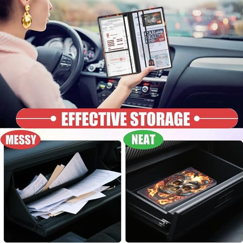Organizador para auto PU resistente miniatura 5