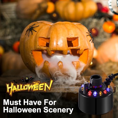 Wints MIST-CAP Maker,12 Led Mister Fogger Water Fountain Pond Fog Machine Atomizer Air Humidifier thumb #6