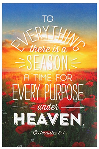 To Everything There Is A Season Church Bulletins Package Of 100 - Welcome The Congregation, Share Church Information And Services On Quality Church