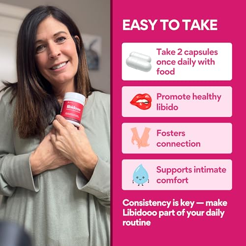 Image of VoomVaya Libidooo - Libido Support for Women - Womens Libido Support & Female Libido Supplement for Mood, Energy & Confidence - 3rd Party Tested - 60 Capsules