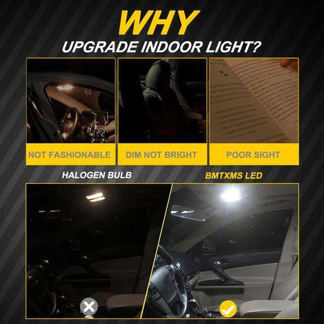 Amazon.co.jp: 13ピース 車用LED室内灯キット、2016 2017 2018 2019