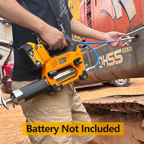 IRONFACE Electric Grease gun for Dewalt 20V Battery,Brushless Motor,10000 PSI Cordless Grease Gun Battery-powered(No Battery, Tool Only) 2 IRONFACE Electric Grease gun for Dewalt 20V Battery,Brushless Motor,10000 PSI Cordless Grease Gun Battery-powered(No Battery, Tool Only) - Image 2