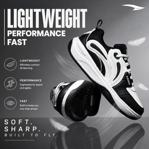 Image of ASIAN Hypercushion Mojo-08 Men's Premium Sneaker with E-TPU Midsole | Memory Foam Technology with TPR Low-Top Style | Ideal for Travel & Daily Style