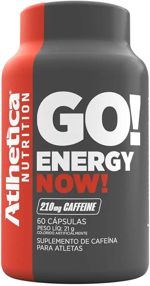 Atlhetica Nutrition Energy Now - Cafeína 210Mg (60Caps)