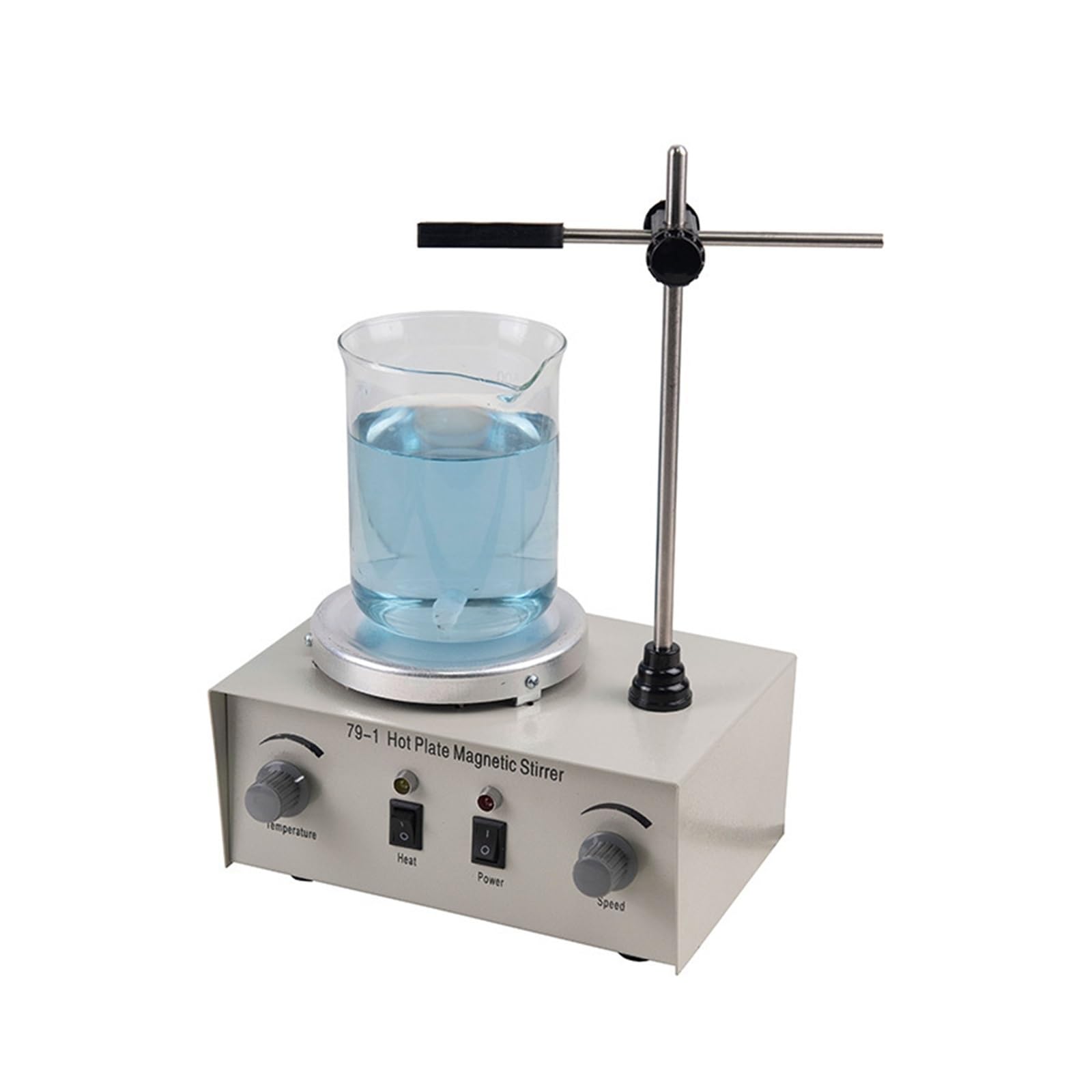 Agitador Con Calefacción Magnética 79-1, Mezclador De Control Dual Calentado Para Laboratorio Para Agitar, Placa Caliente 250W Que Evita La Intrusión Líquidos,para laboratorio