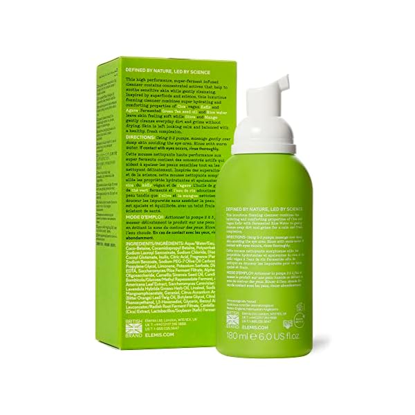 Elemis Beruhigender Superfood-Cica-Reinigungsschaum , 1er Pack (1 x 180 ml) – Bild 6