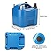 AGPtek 680W High Power Two Nozzle High Power Electric Balloon Inflator Pump Portable Blue Air Blower,Inflate in One Second, BP3-EU