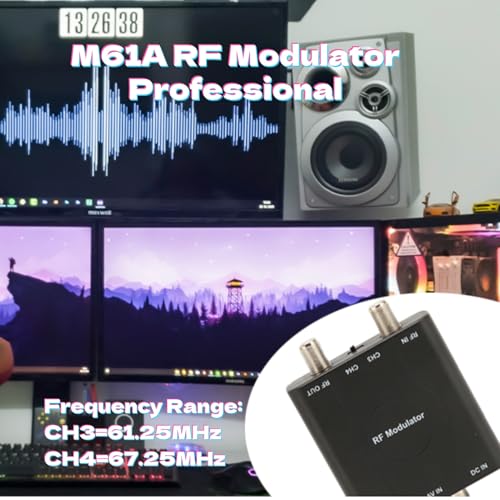 Modulateur RF coaxial de finition soignée avec structure en ABS - 2