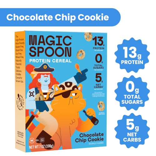 Image of Magic Spoon Chocolate Chip Cookie Cereal, 1 Box