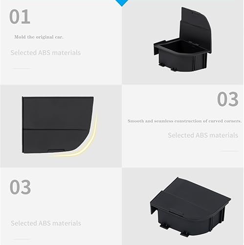 Miniatura 3 de Oiqasoxl Organizador de consola central para BMW X3 iX3 X4 iX4 M3 2019-2024 caja de almacenamiento oculta para automóvil, BMW X3 X4 M2 M3 i3 328i