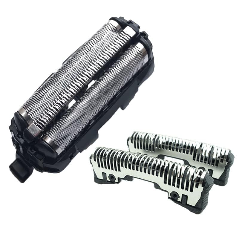Replacement Shaver Outer Foil +Inner Blade for Panasonic ES-RT47-S Wet and Dry Operation 3-Blade Cordless Men's Shaver Head Blade Set