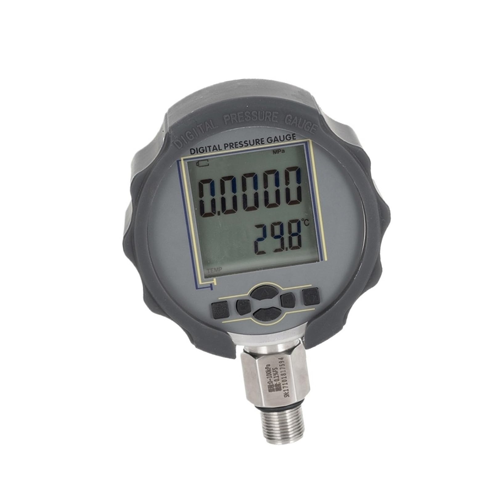 Druckkalibrierungsmessgerät, Genauigkeit 0,1 Auflösung des digitalen Manometers -99999~99999(0-1.6Mpa)