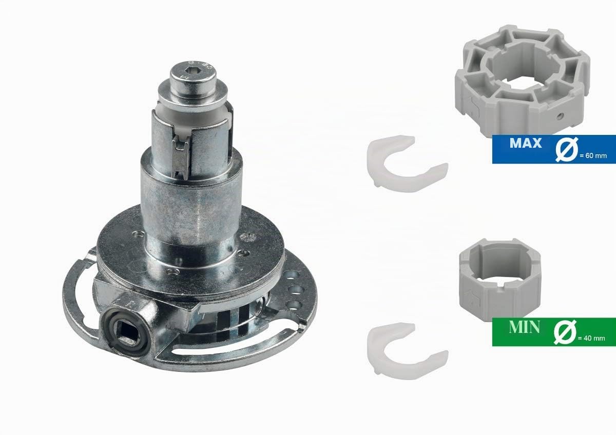 Schellenberg 11117 Kegelradgetriebe für Rolläden bis max. 27 kg, Übersetzungsverhältnis 3,6:1