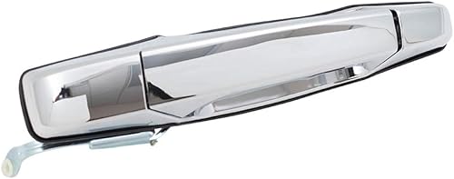 Miniatura 2 de Brock - Manija de puerta cromada de repuesto para pasajeros, compatible con camioneta Silverado Sierra 07-13 25960522