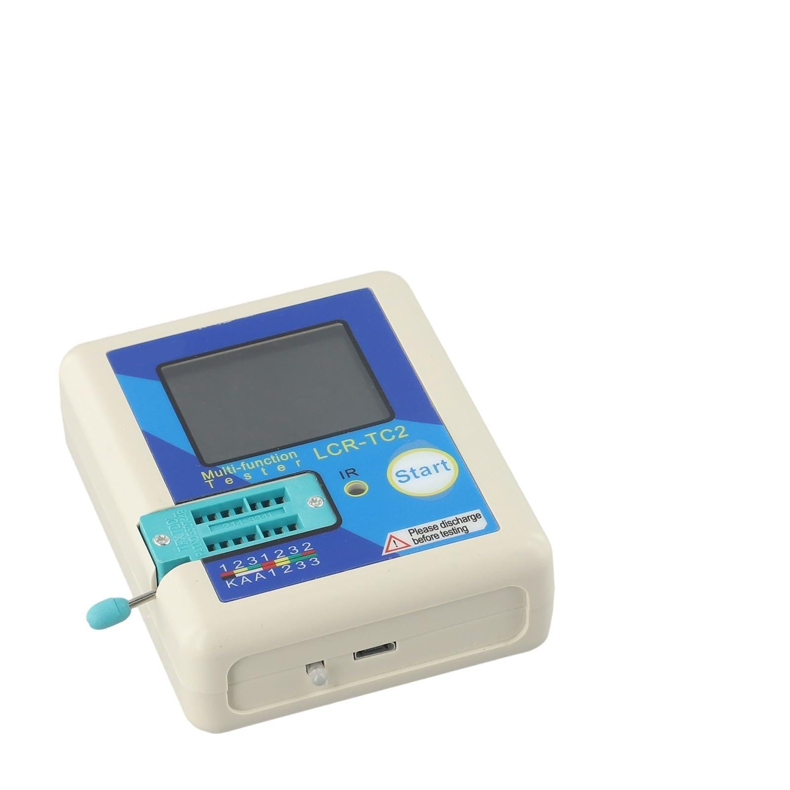 Multimètre LCR-TC2 pour tester vos condensateurs usagers et identifier un transistor MOS