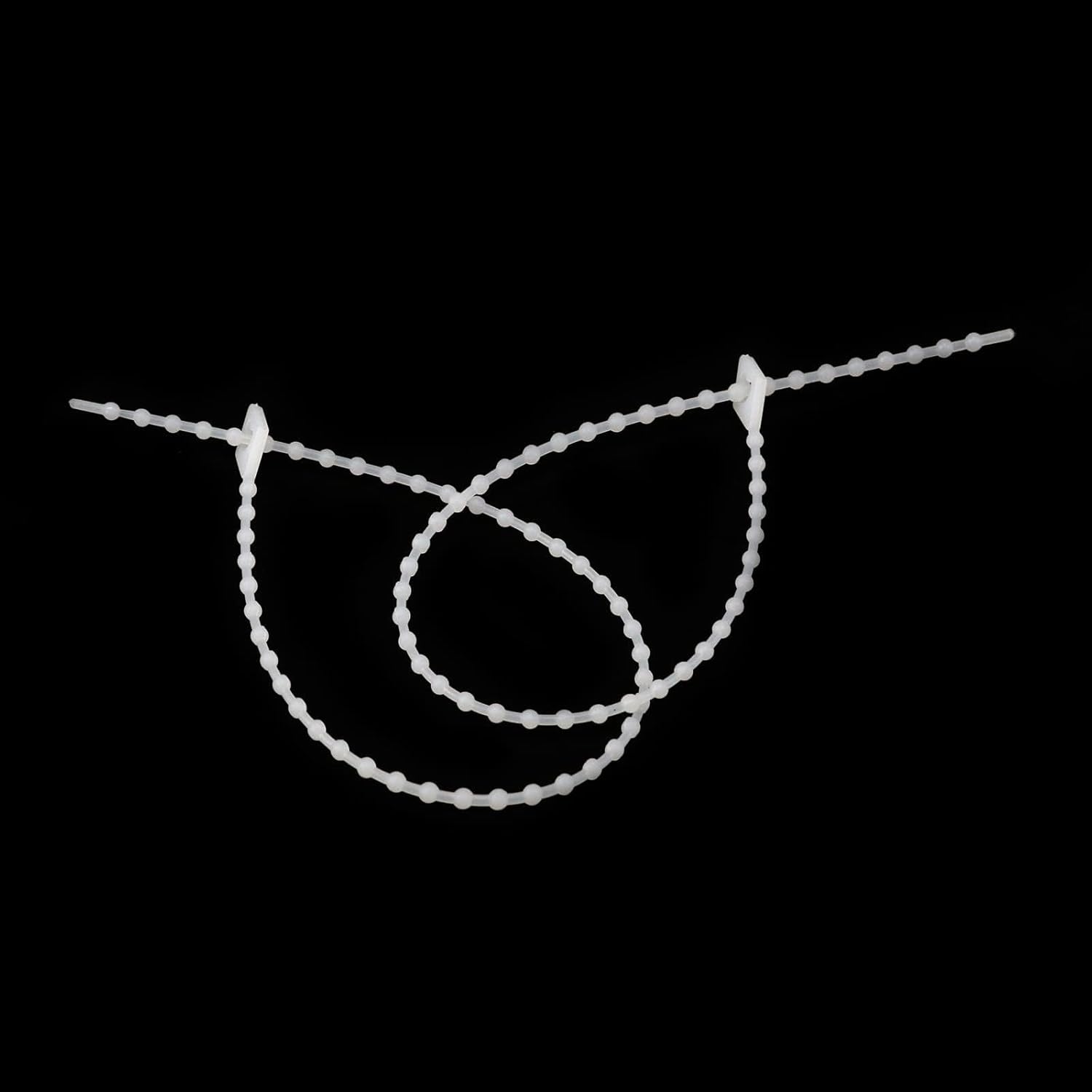 KUMGROT 1000 Pcs White Nylon 9.45" Zip Ties Heavy Duty Multifunctional Strong Plastic Wire Cable Ties for Home Office Outdoor Indoor Use