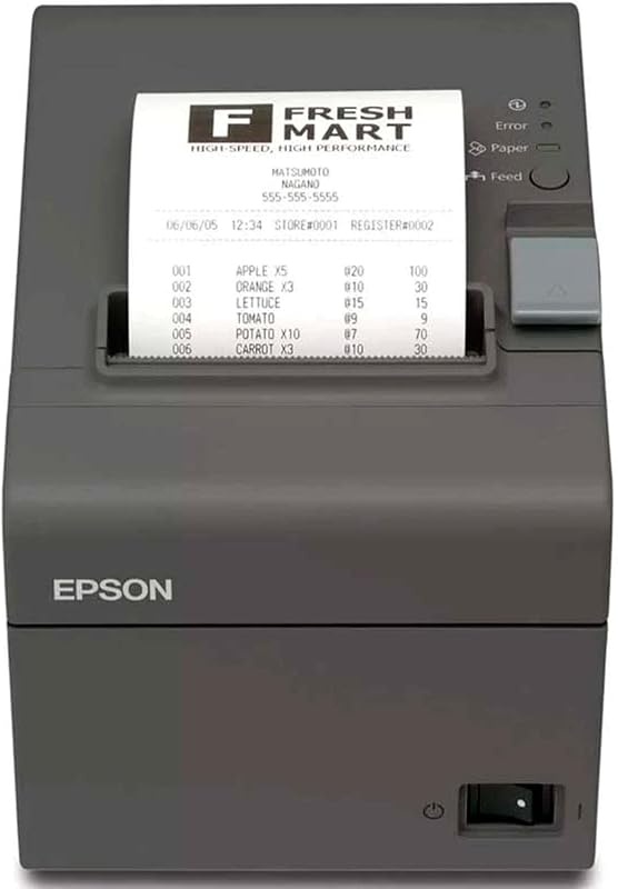 TM-T20II Impresora Térmica Directa USB - Monocromo - Escritorio - Impresión de Recibos C31CD52062