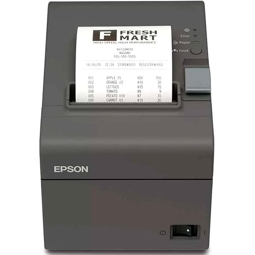 Epson TM-T20II Direct Thermal Printer USB - Monochrome - Desktop - Receipt Print C31CD52062