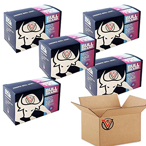 Bull Brand Blue Ice Crush Ball, cápsulas de mentol Crush Ball Slim Filter 160 piezas puntas VIMIX (cápsulas de hielo azul, 05) Cover