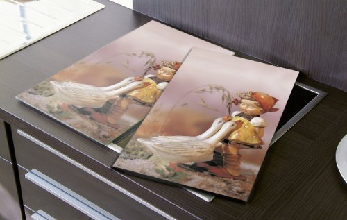 Preisvergleich Produktbild My Home 2er Set Herdabdeckplatten"M. I. Hummel"
