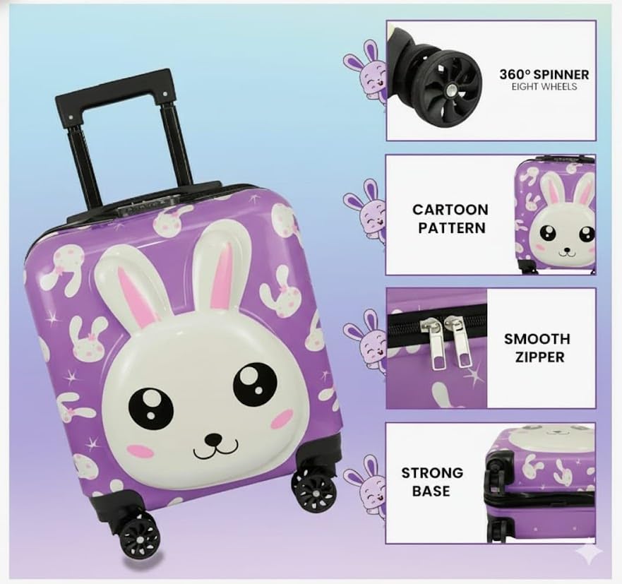 Image of HappileTrolley Bag School Bag