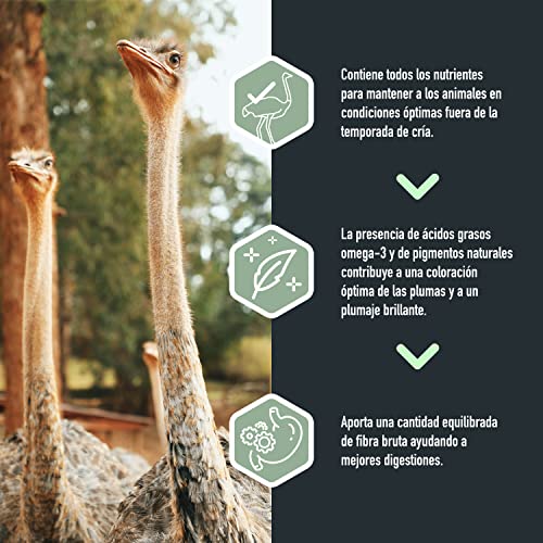 Pienso Mantenimiento Avestruces Austru 20 Kg