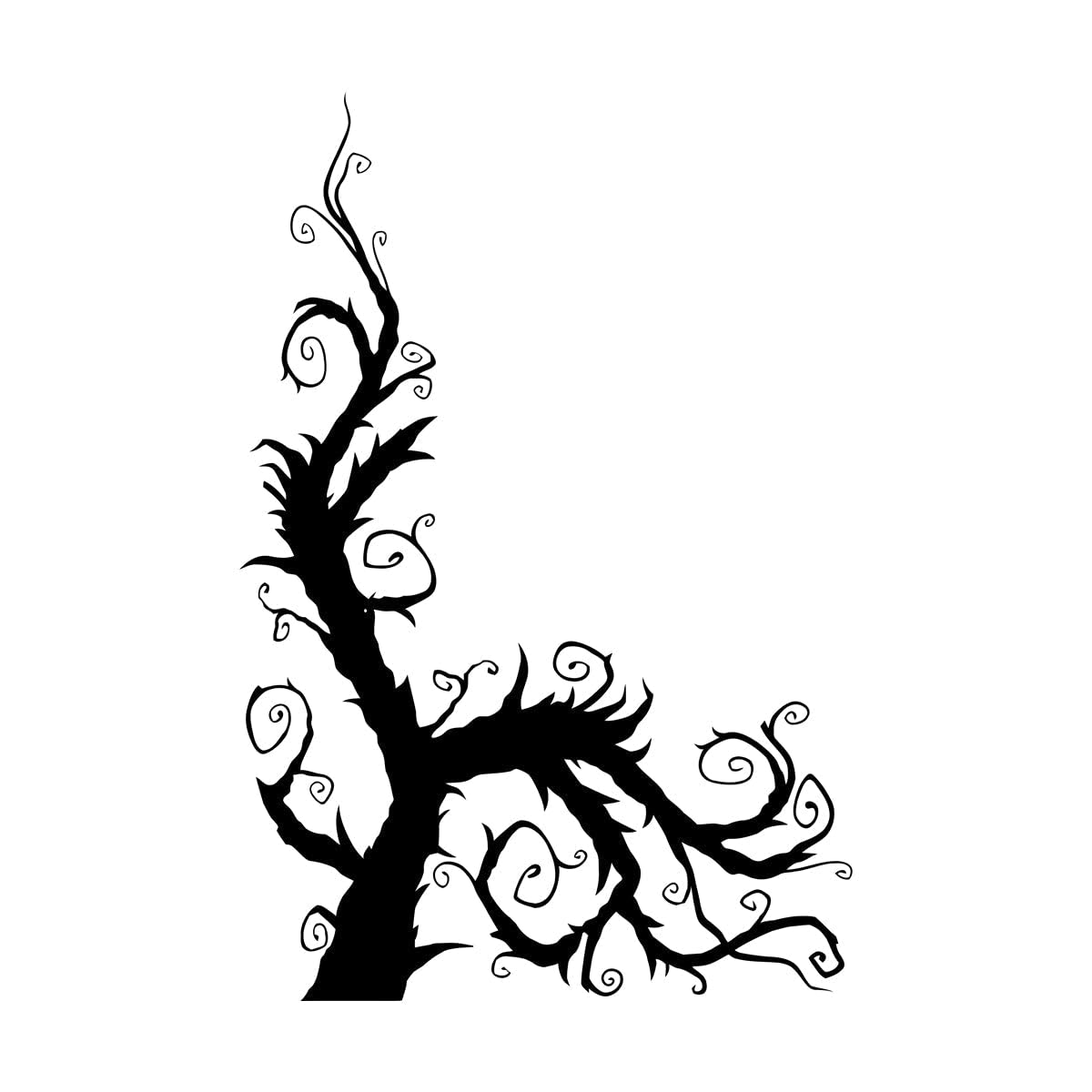 Wall Decal Tree Branches Party Decoration Vinyl Wall Stickers House Decor Living Room Kids Room Posters Small - 38x57cm โ image 1