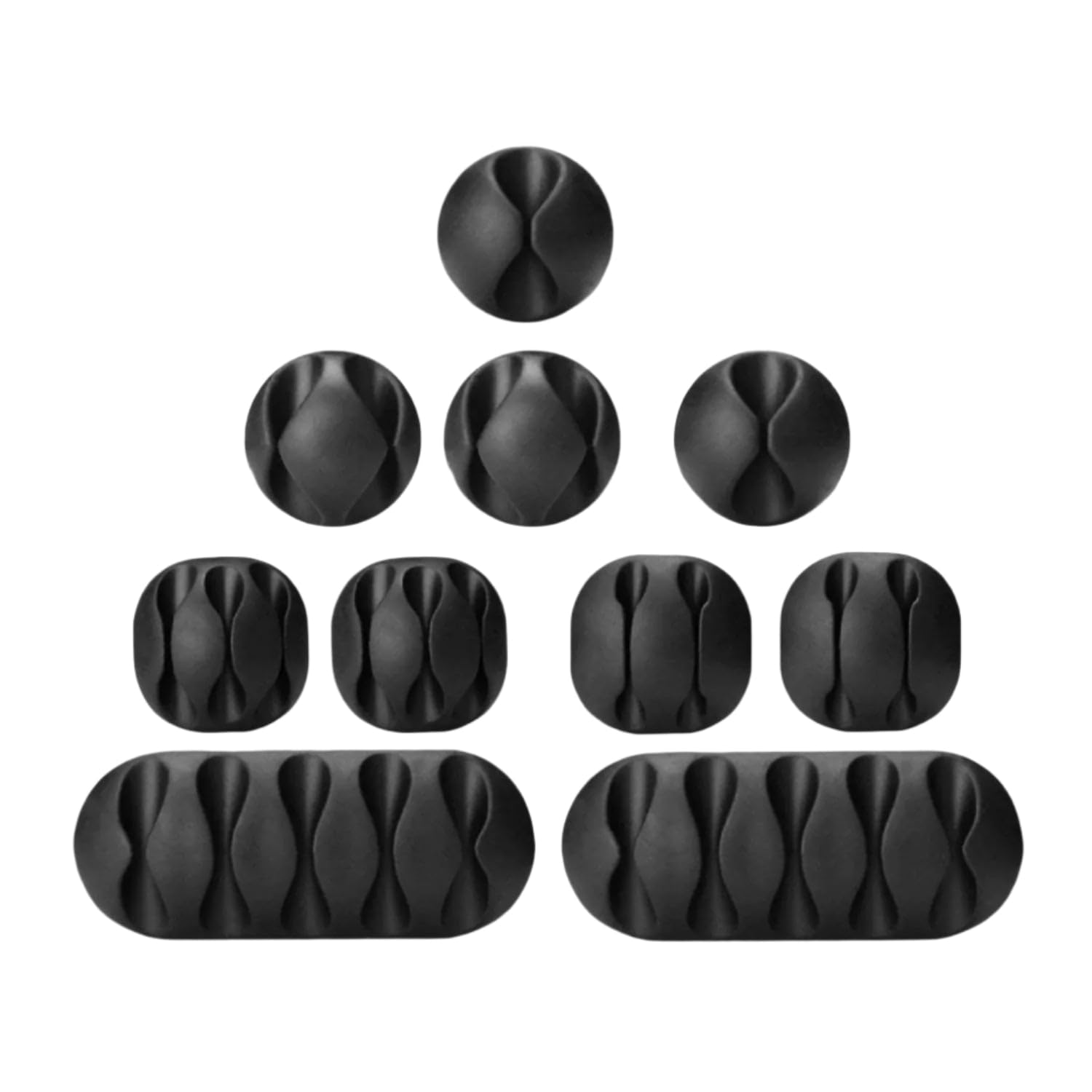 Oblivion Wire Cable Clips Cord Holder Set 5 Pcs – Adhesive Cable Organizer for Charging Stations, Desktop, Laptop, Mobile, Earphones, Wall-Mounted Plug Management, Multi-Purpose Sticky Stoppers-picture-21