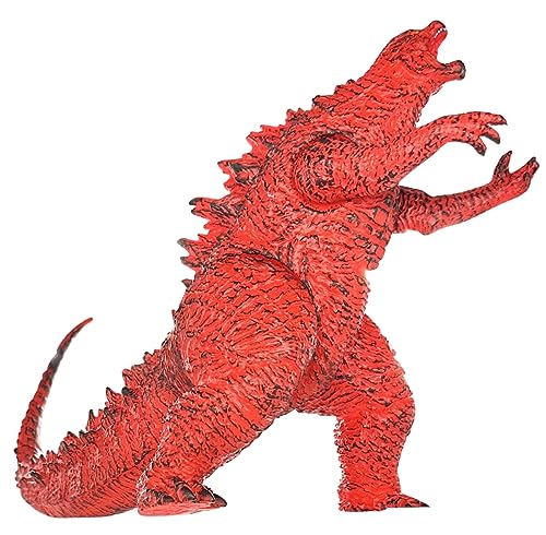 Image of TwCare Fire Godzilla vs. Kong 2021 Toy Burning Action Figure: Flaming King of The Monsters, Movie Series Movable Joints Soft Vinyl, Travel Bag
