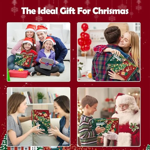 Advent Calendar 2025 Christmas Tree Building Set with LED Light, 24-Day Christmas Countdown Calendar, 24 Boxes 1100+ Pcs, Surprise Boxes Creative Gifts for Adults Teens Kids Ages 6+ - Image 4